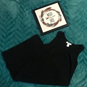 Motherhood Maternity Black Midi Dress